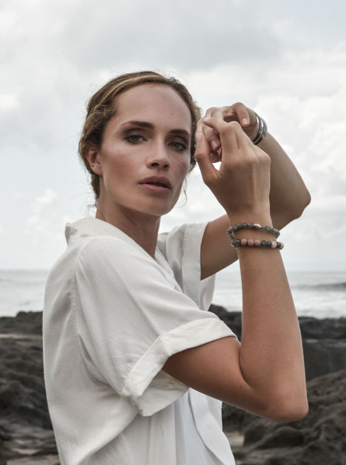 Damen-Armband-Rosegold-Mondstein-Labrdorit