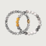 01-Edelsteinperlen-Armband-Set-Damen-Grau-Weiss-Howlith-Jaspis-01BDLFBV