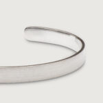 Armreif-Silber-matt-6.5mm-Breite-BAGS65MPS-CU